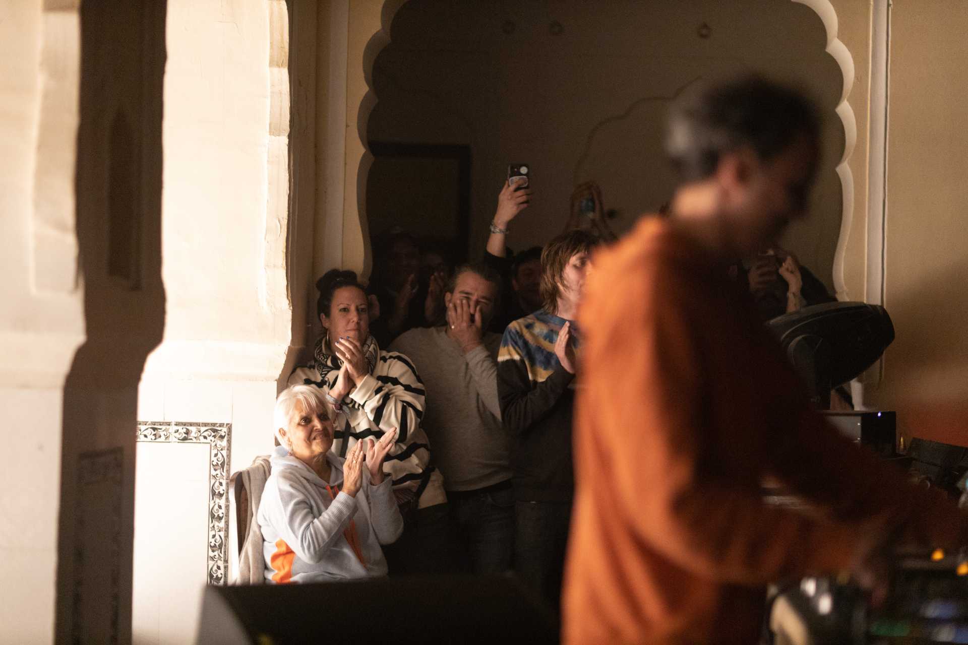 Four Tet_s mom and sister look on as he plays at Magnetic Fields 2022 - Image - Abhishek Shukla