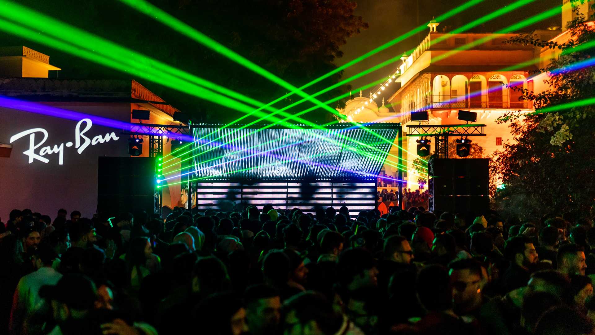 The crowd at the Ray-Ban Afterparty - Image - Abhishek Shukl