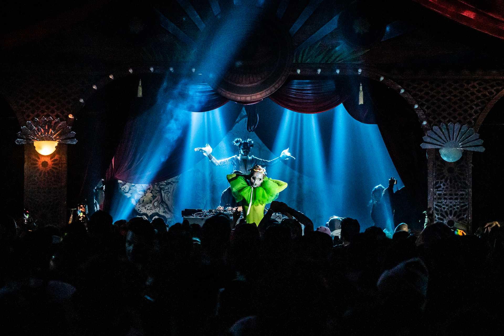 Dragalatiq featuring drag queens, wackers and aerial artists performed alongside Young Marco at Paradise at The Peacock Club - Image - Shrey Gupta